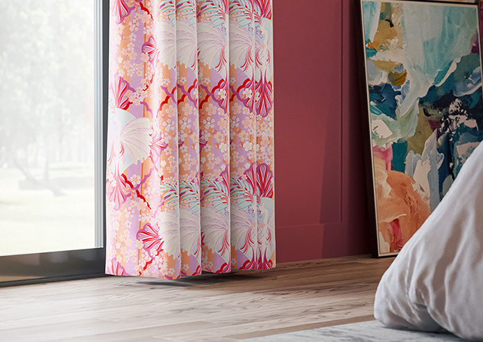 Faded Glamour, Fairground Stripe - Made To Measure Curtains - Image 5